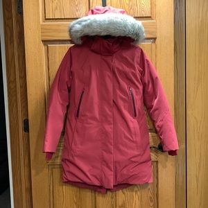 Athleta rainout down parka